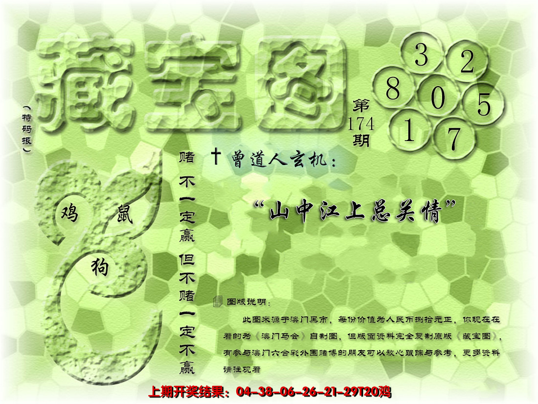 2024174期假新藏宝图