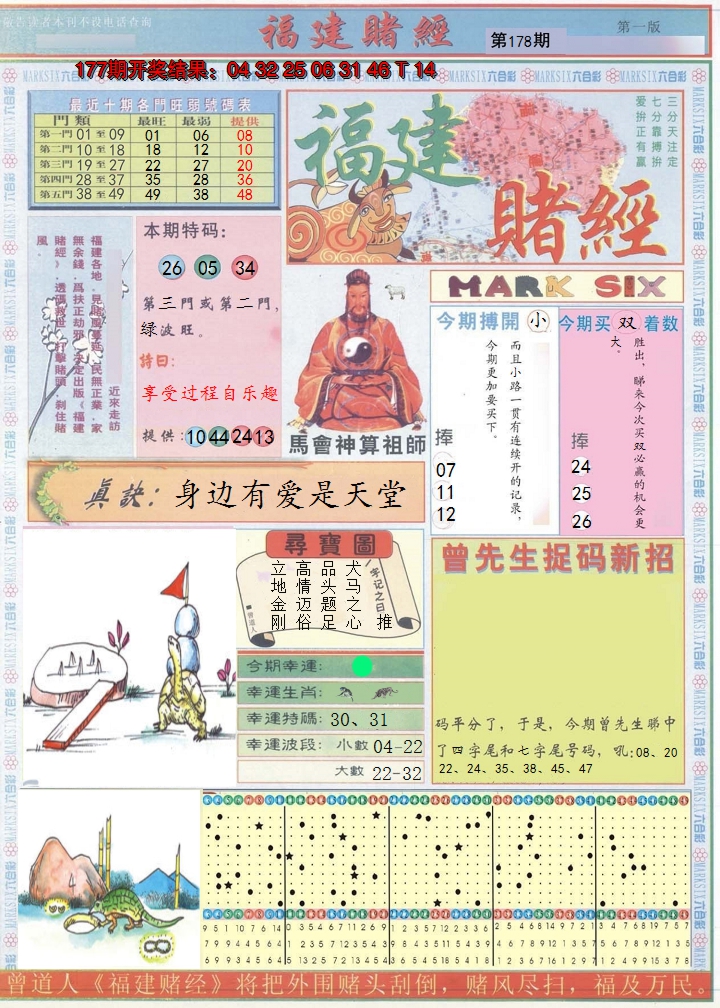 2024178期福建赌经A