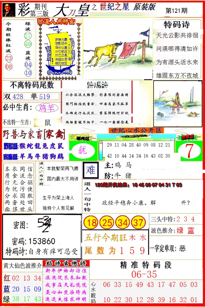 2024121期大刀皇之(世纪之星)