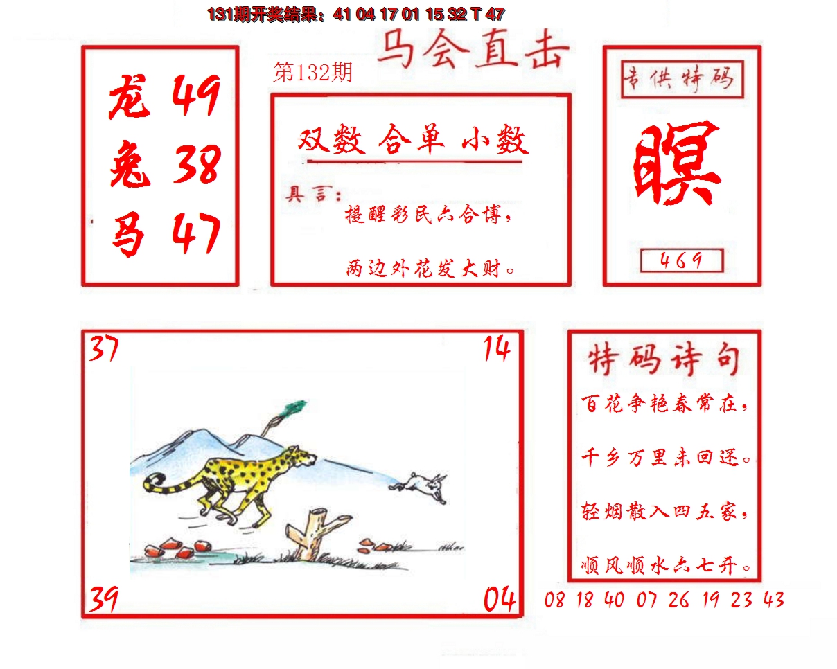 2024132期马会直击
