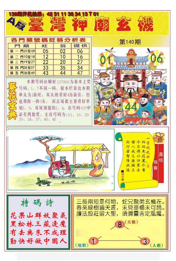 2024140期台湾神庙A
