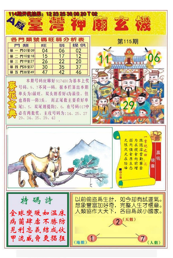 2024115期台湾神庙A