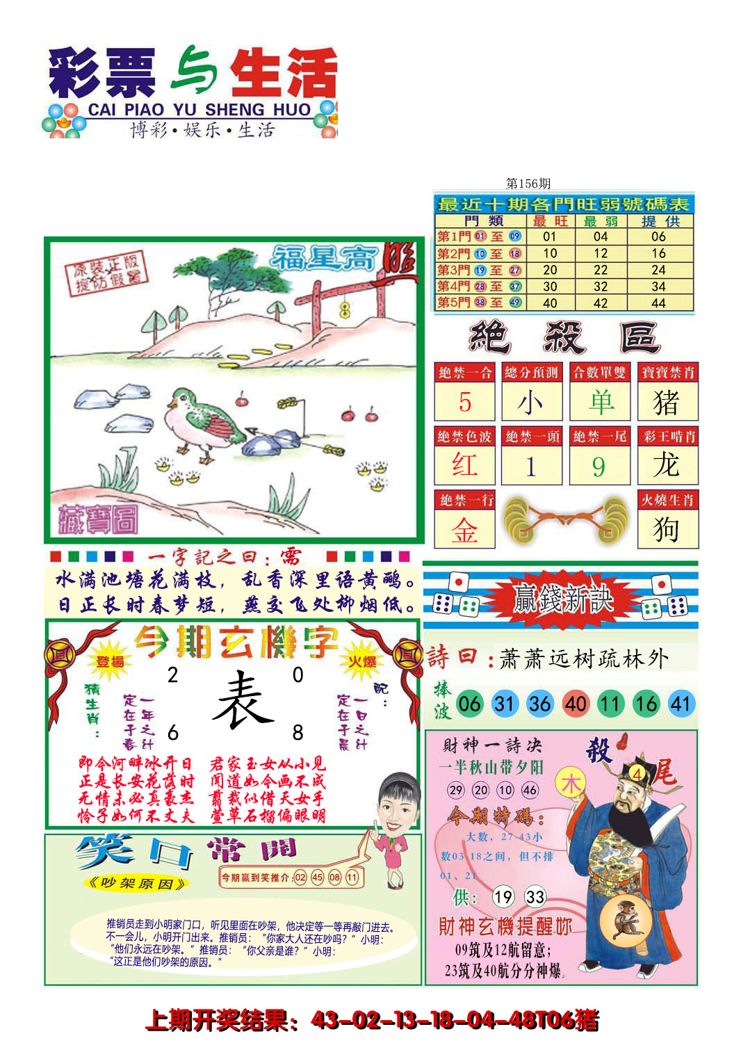 2024156期合众赌经A