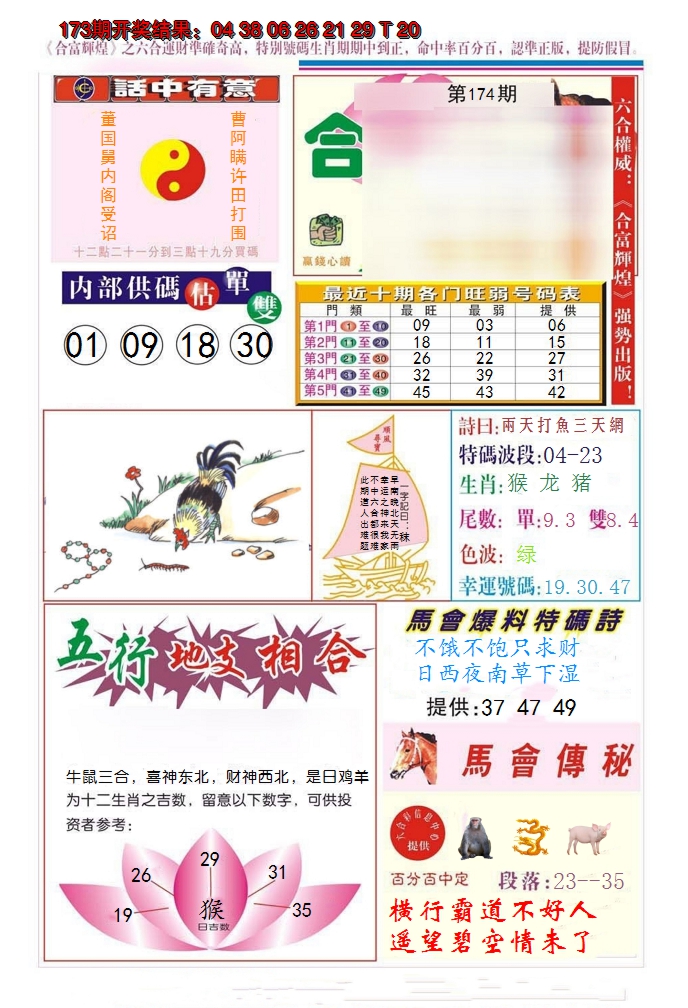 2024174期合富辉煌