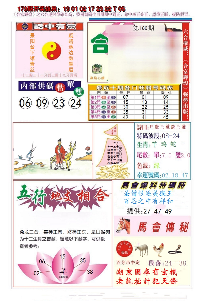 2024180期合富辉煌
