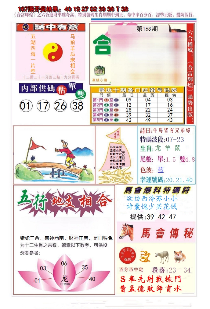 2024168期合富辉煌