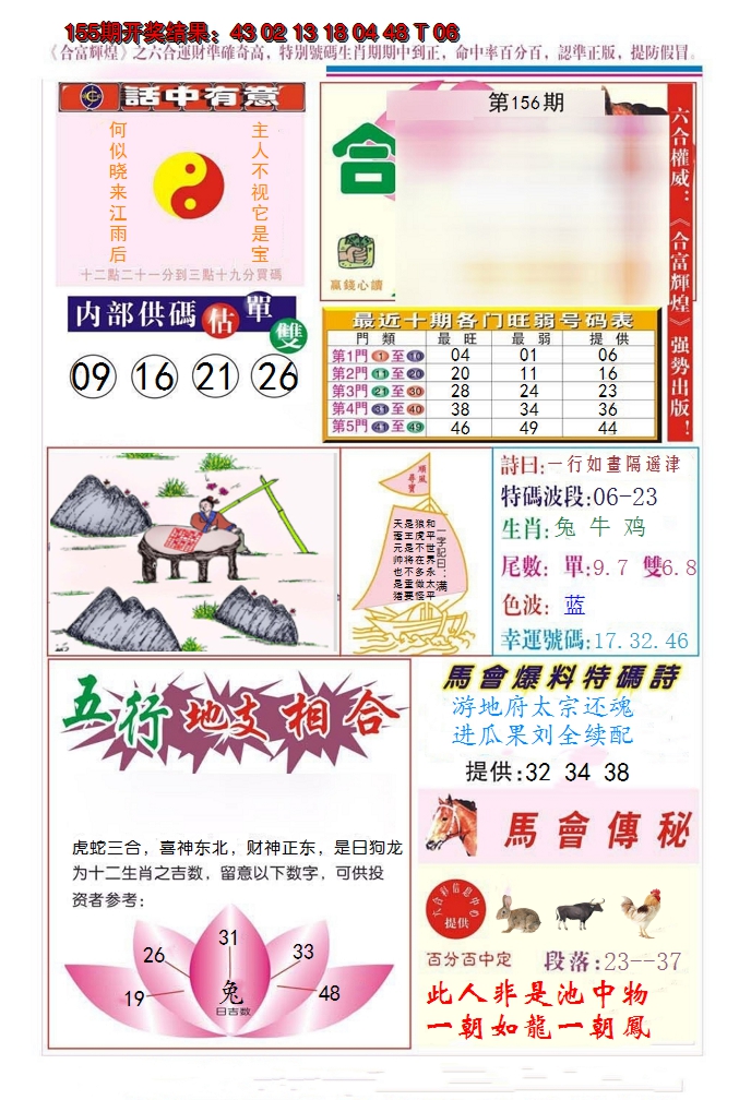 2024156期合富辉煌