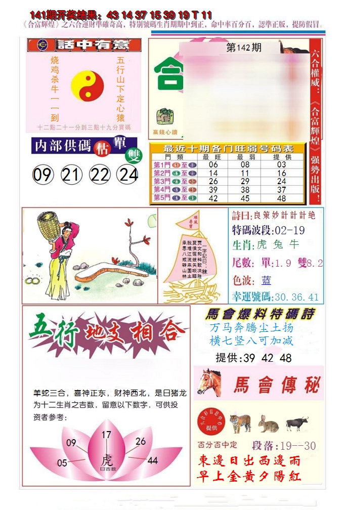 2024142期合富辉煌