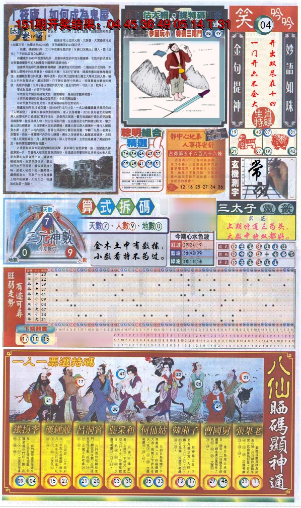 2024152期新报跑狗-1(正面)