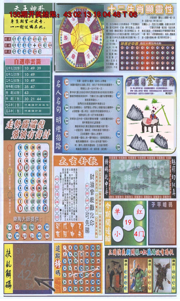 2024156期新报跑狗-2(背面)