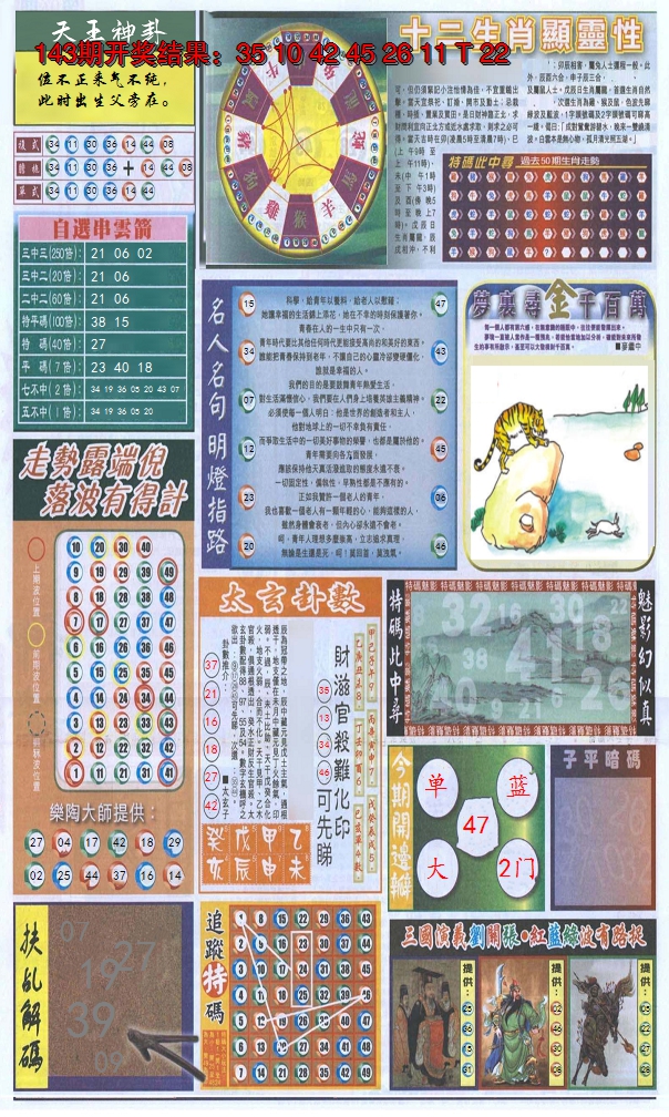 2024144期新报跑狗-2(背面)