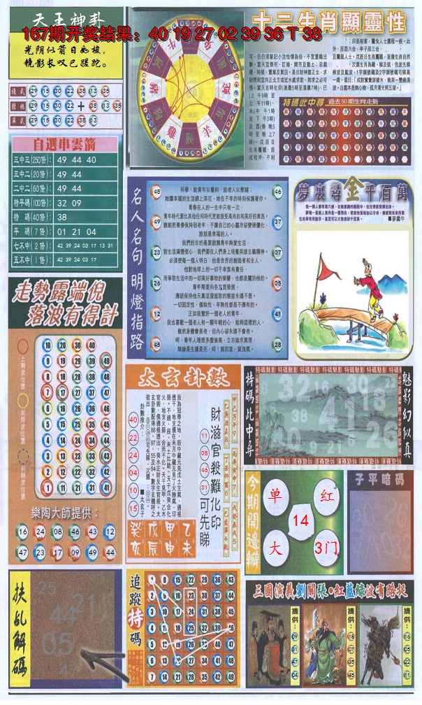 2024168期新报跑狗-2(背面)