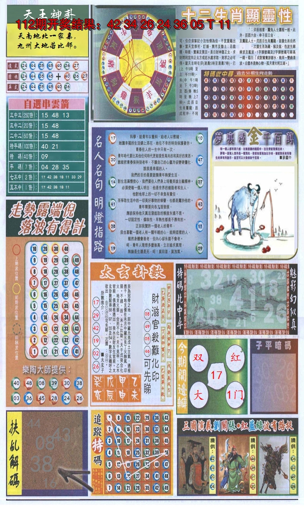 2024113期新报跑狗-2(背面)