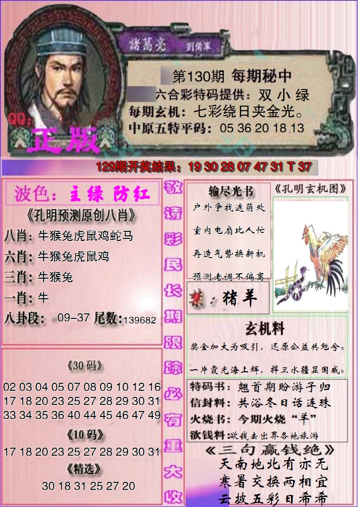 2024130期一代孔明报