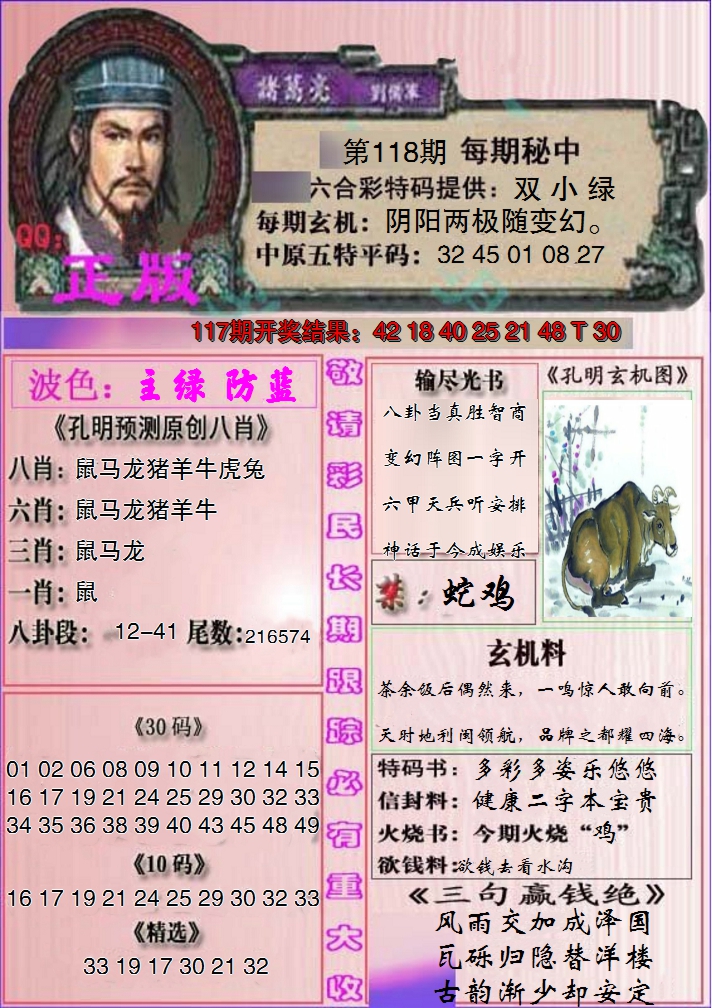 2024118期一代孔明报