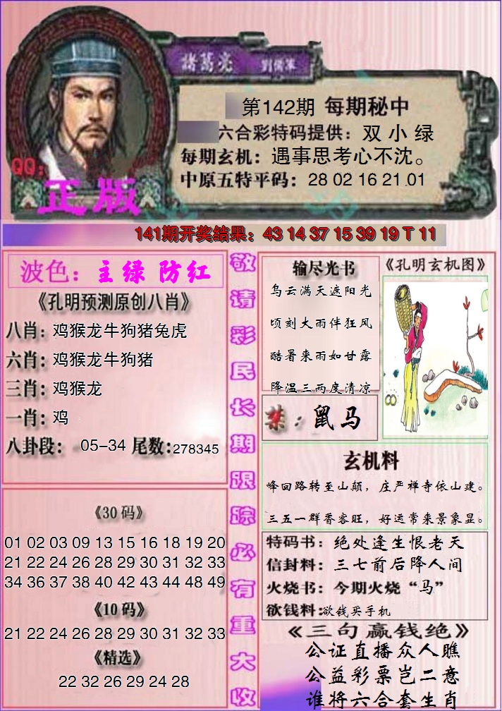2024142期一代孔明报