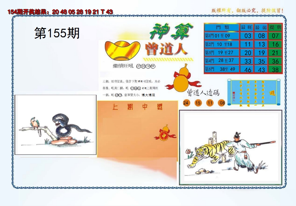 2024155期4-神算