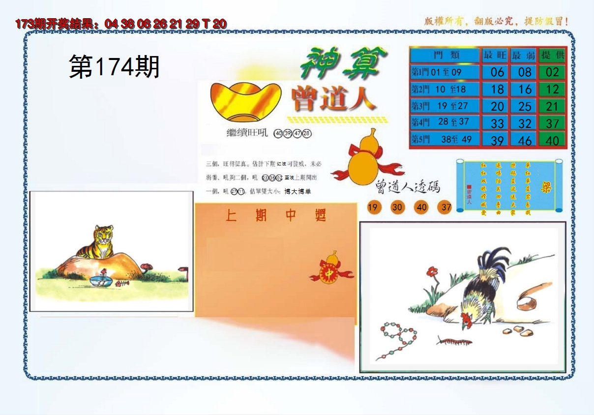 2024174期4-神算