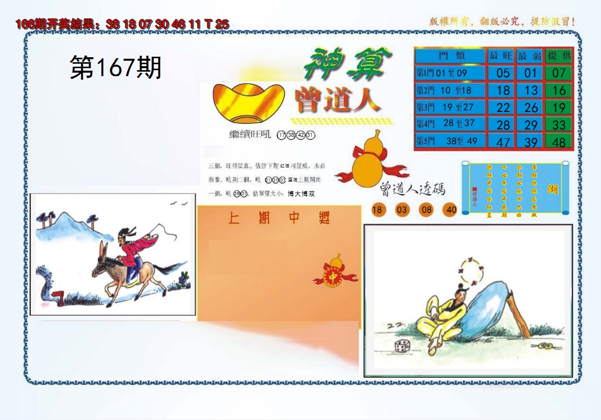 2024167期4-神算