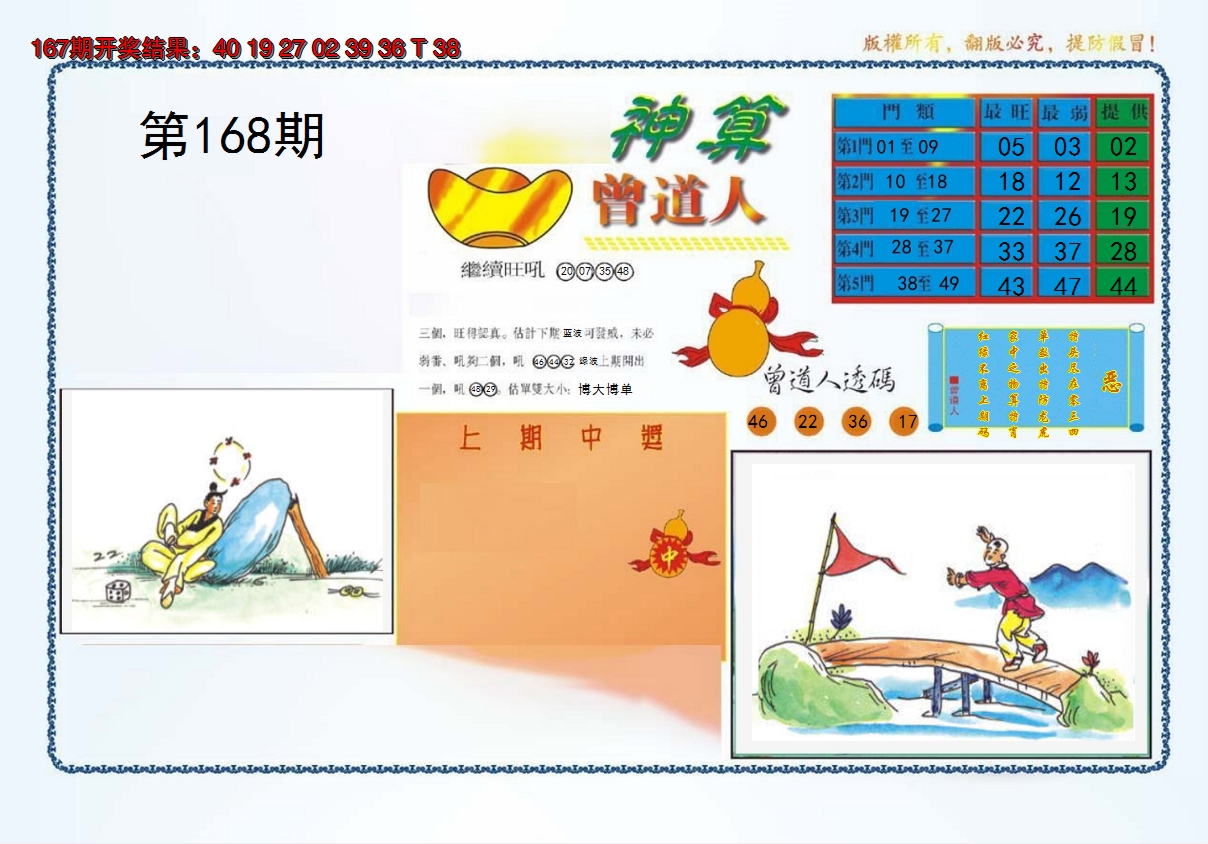 2024168期4-神算