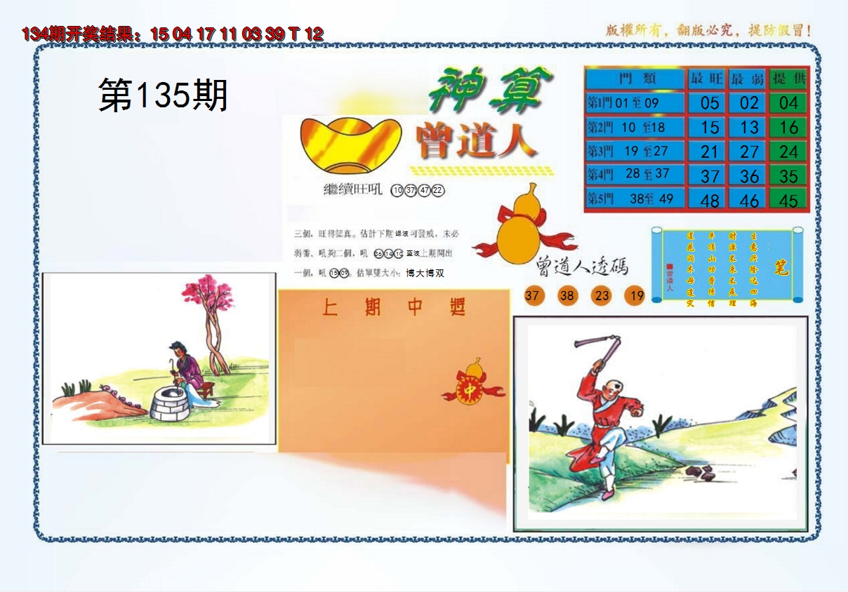 2024135期4-神算