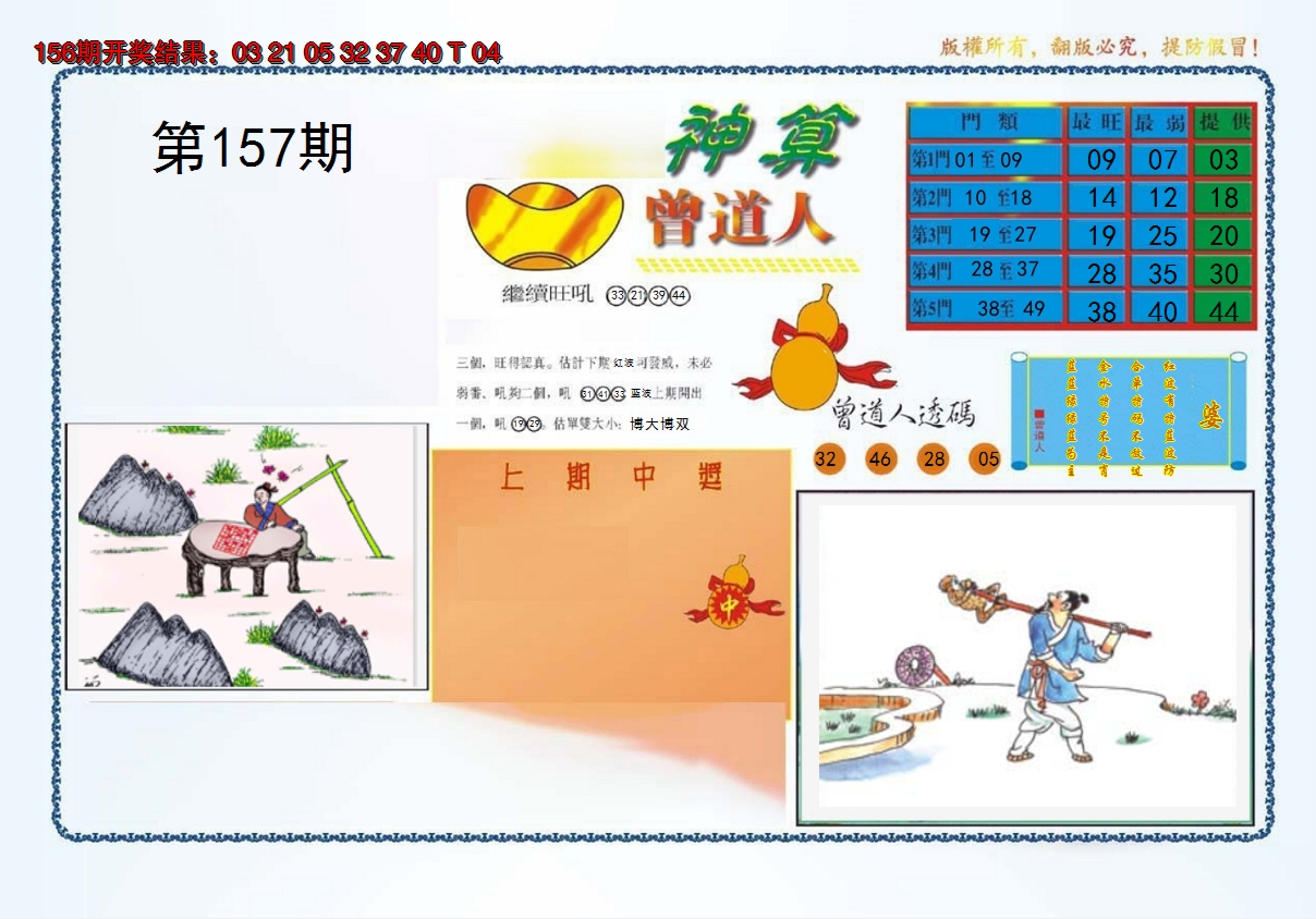 2024157期4-神算