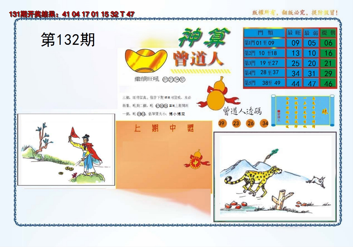 2024132期4-神算