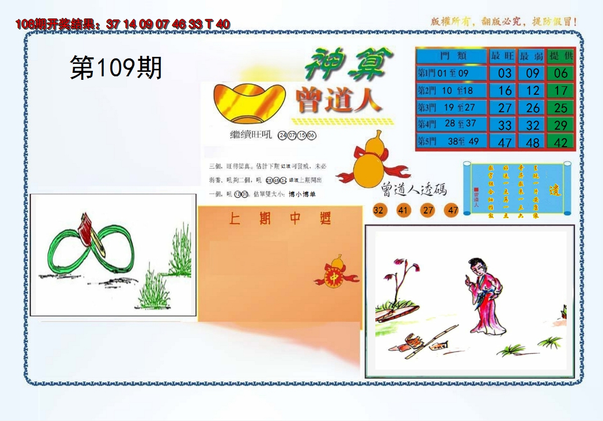 2024109期4-神算