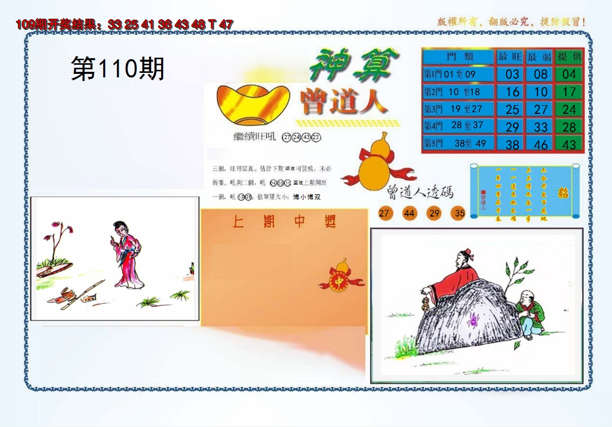 2024110期4-神算