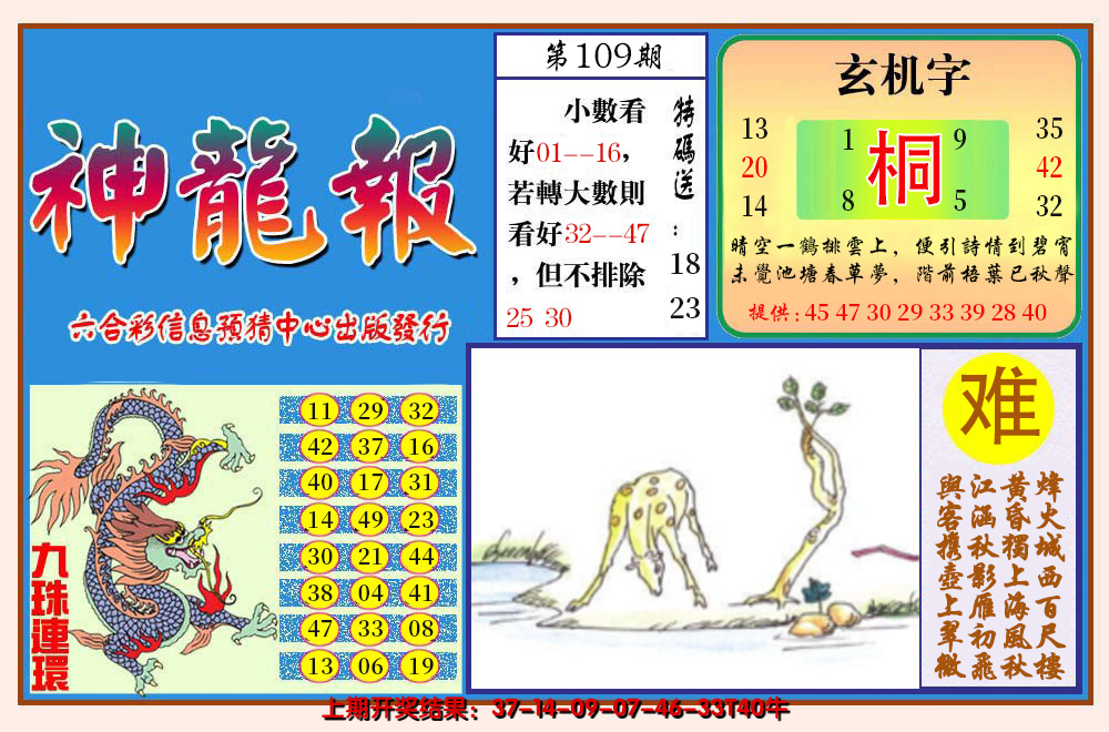 2024109期神龙报