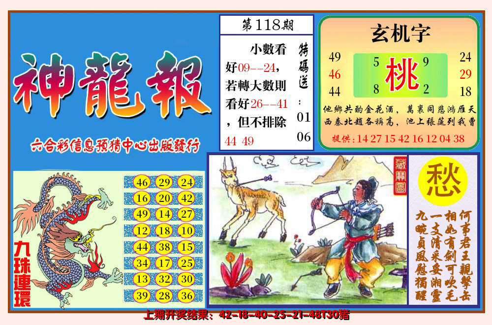 2024118期神龙报