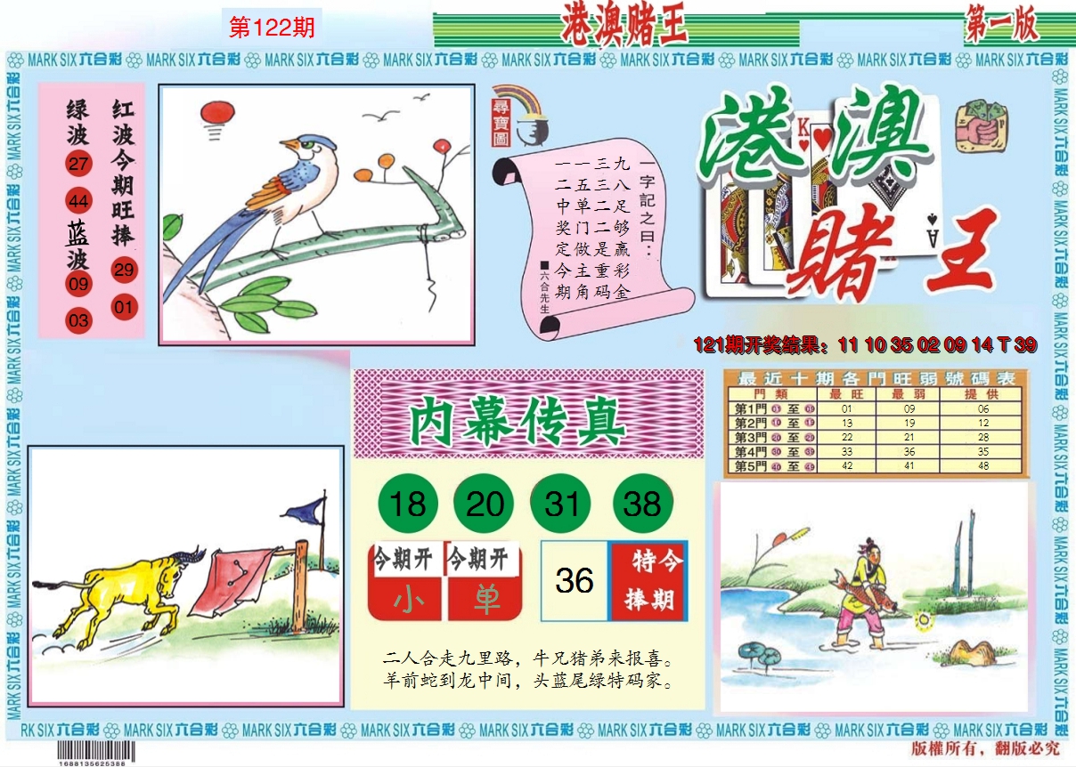 2024122期港澳赌王A
