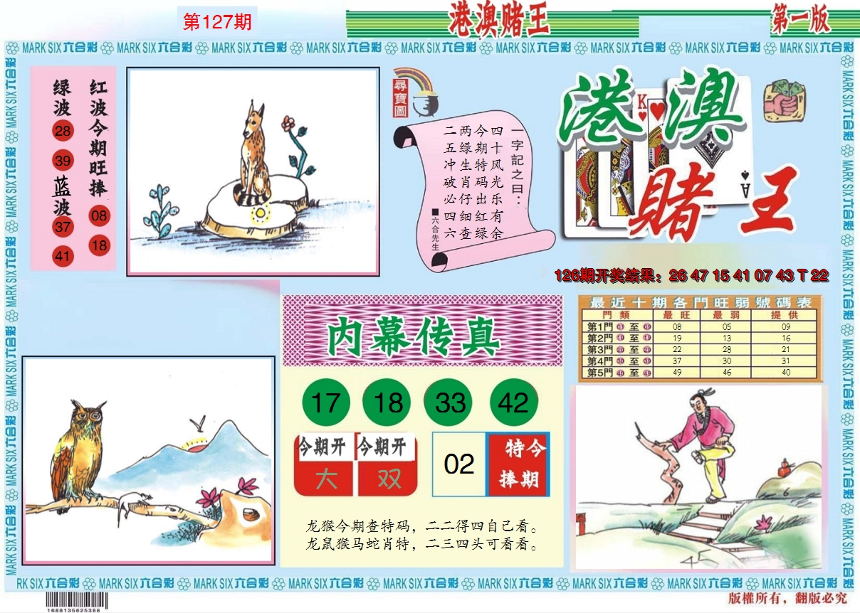 2024127期港澳赌王A