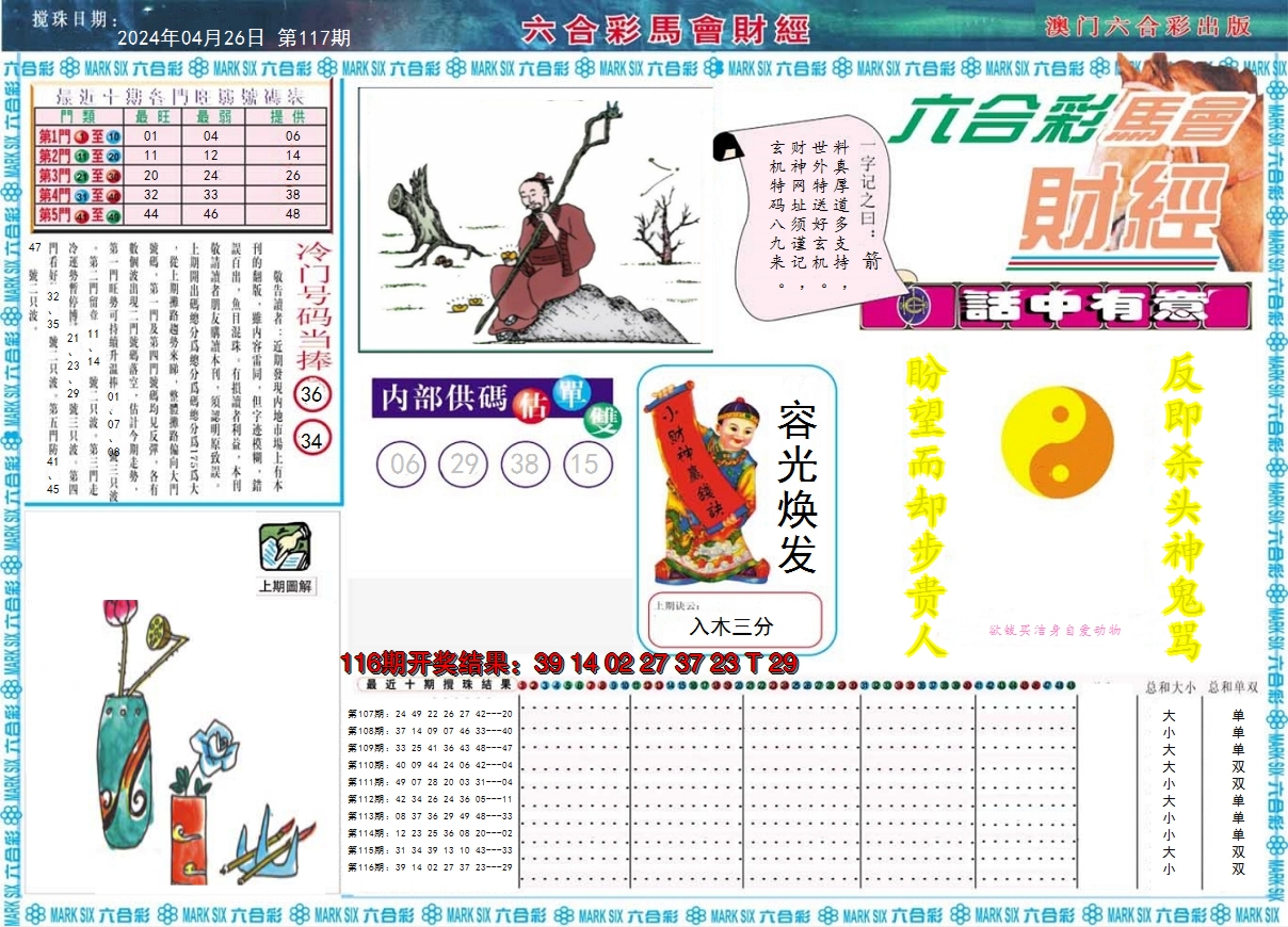 2024117期马会财经A
