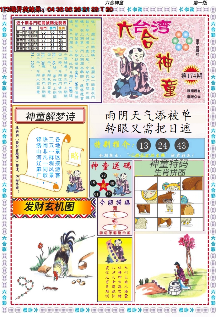 2024174期六合神童A