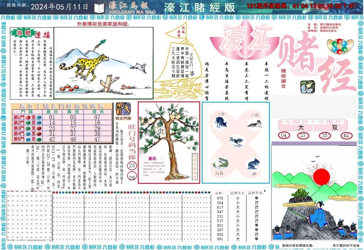 2024132期濠江赌经A