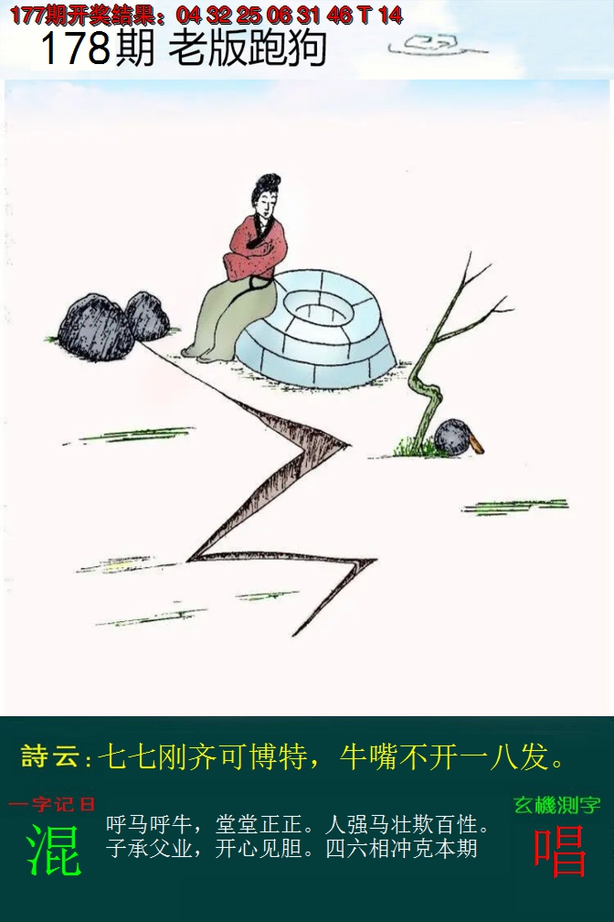 2024178期老版跑狗