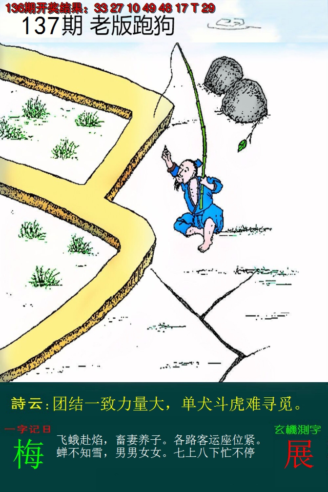 2024137期老版跑狗
