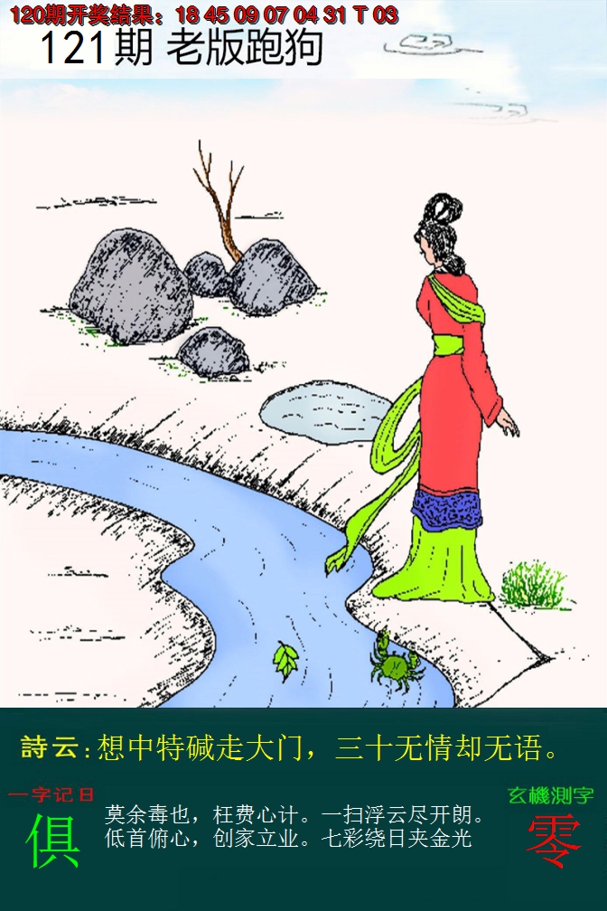 2024121期老版跑狗