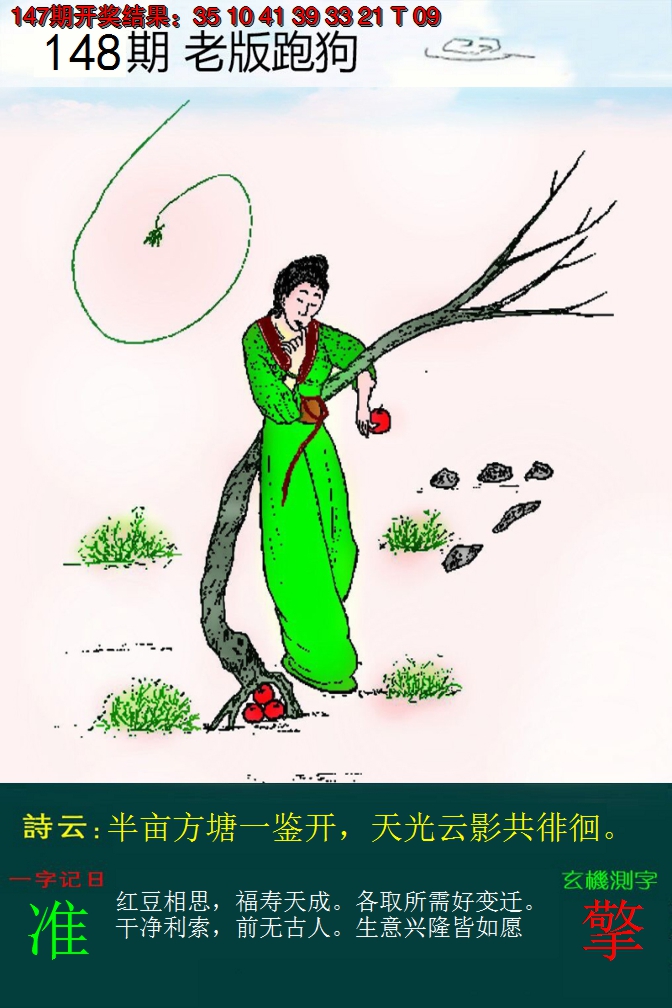 2024148期老版跑狗
