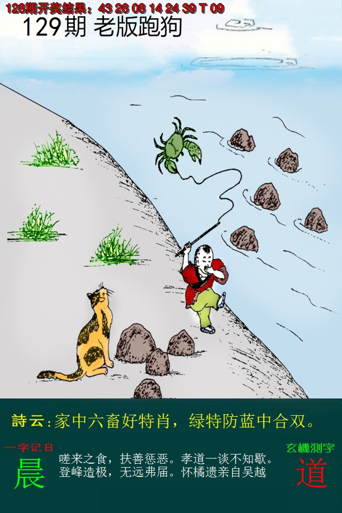 2024129期老版跑狗
