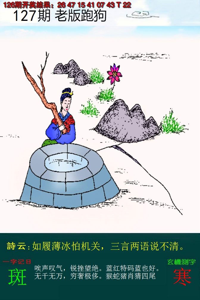 2024127期老版跑狗