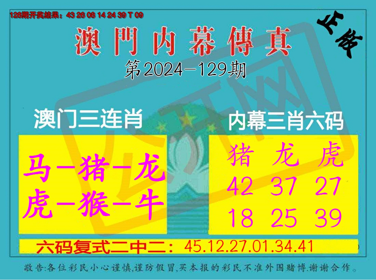 2024129期内幕传真三肖版