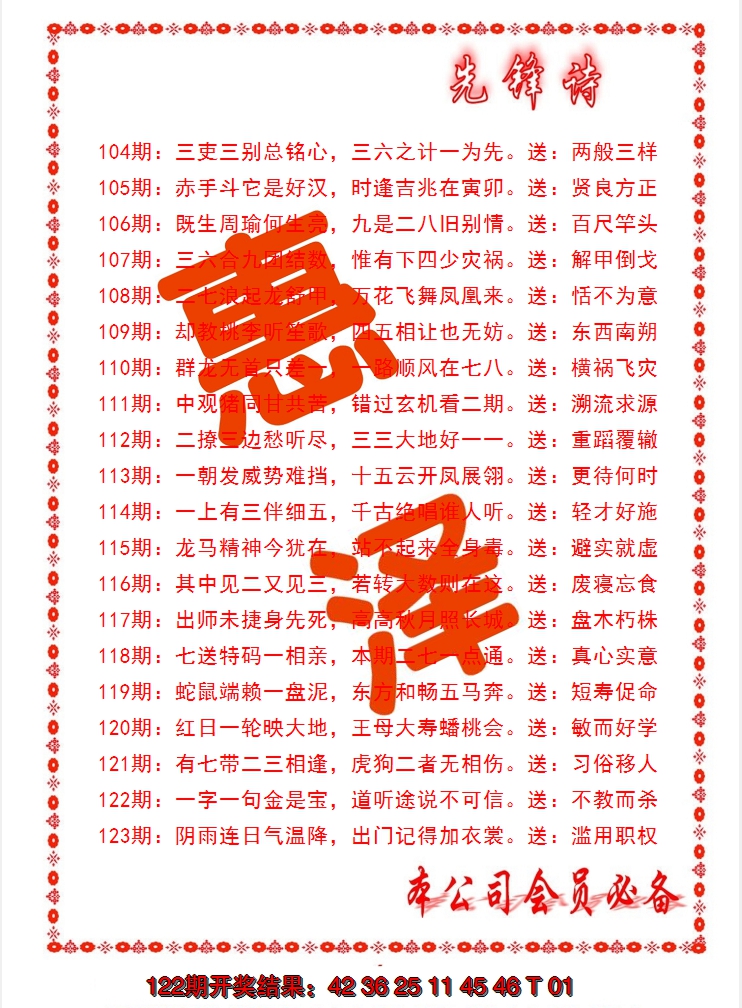 2024123期先锋诗