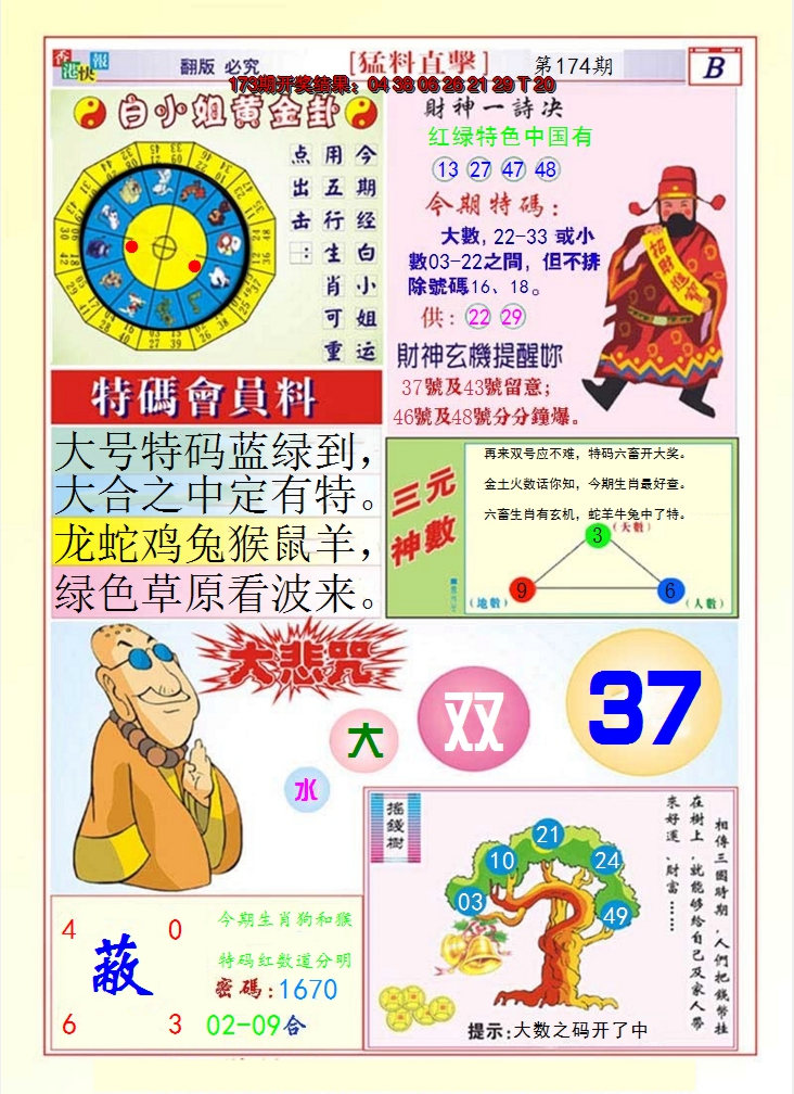 2024174期猛料直击B
