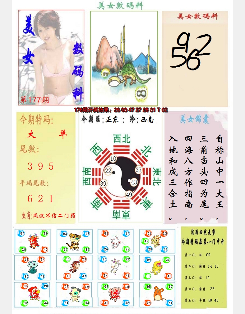 2024177期美女数码料