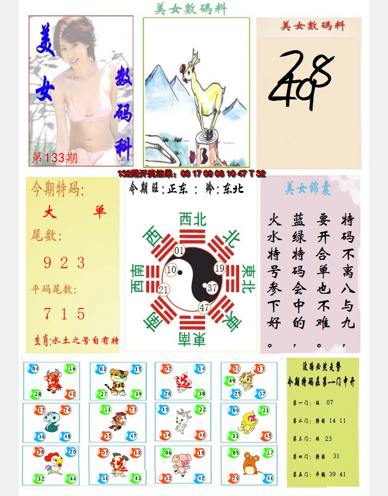 2024133期美女数码料