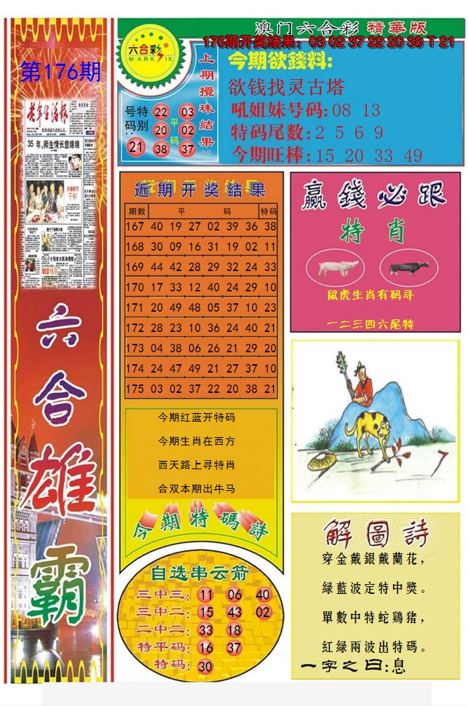 2024176期六合雄霸