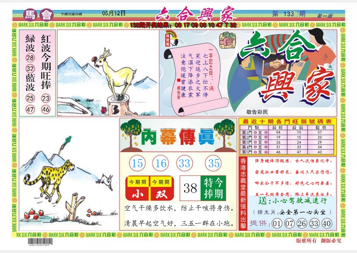 2024133期六合兴家A