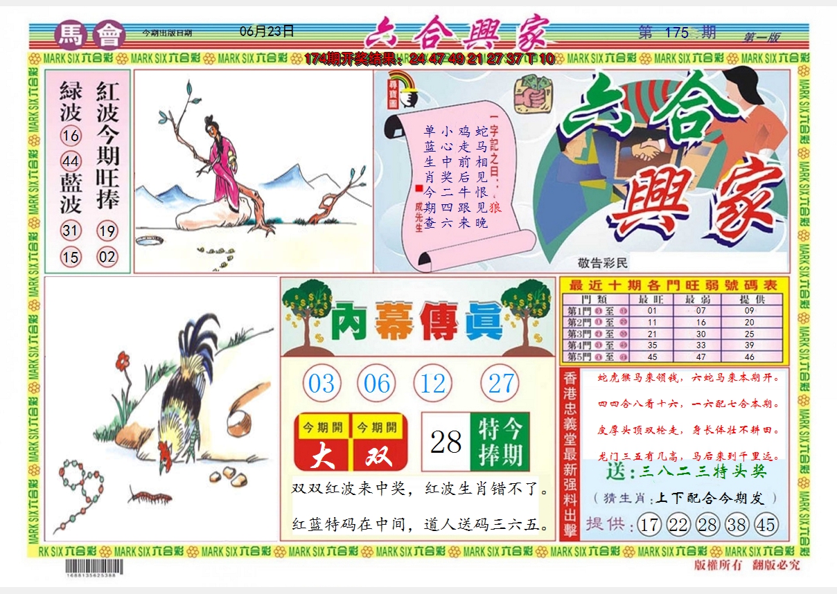 2024175期六合兴家A